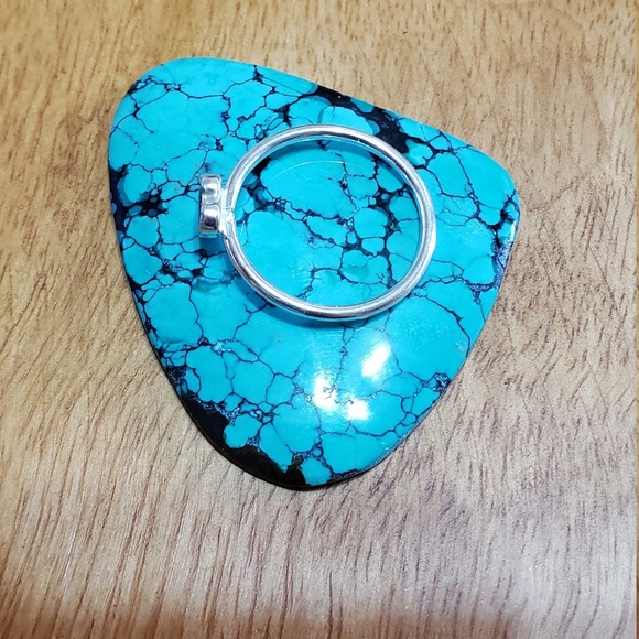 Sterling Silver Fire Opal Ring - Picture 3 of 5